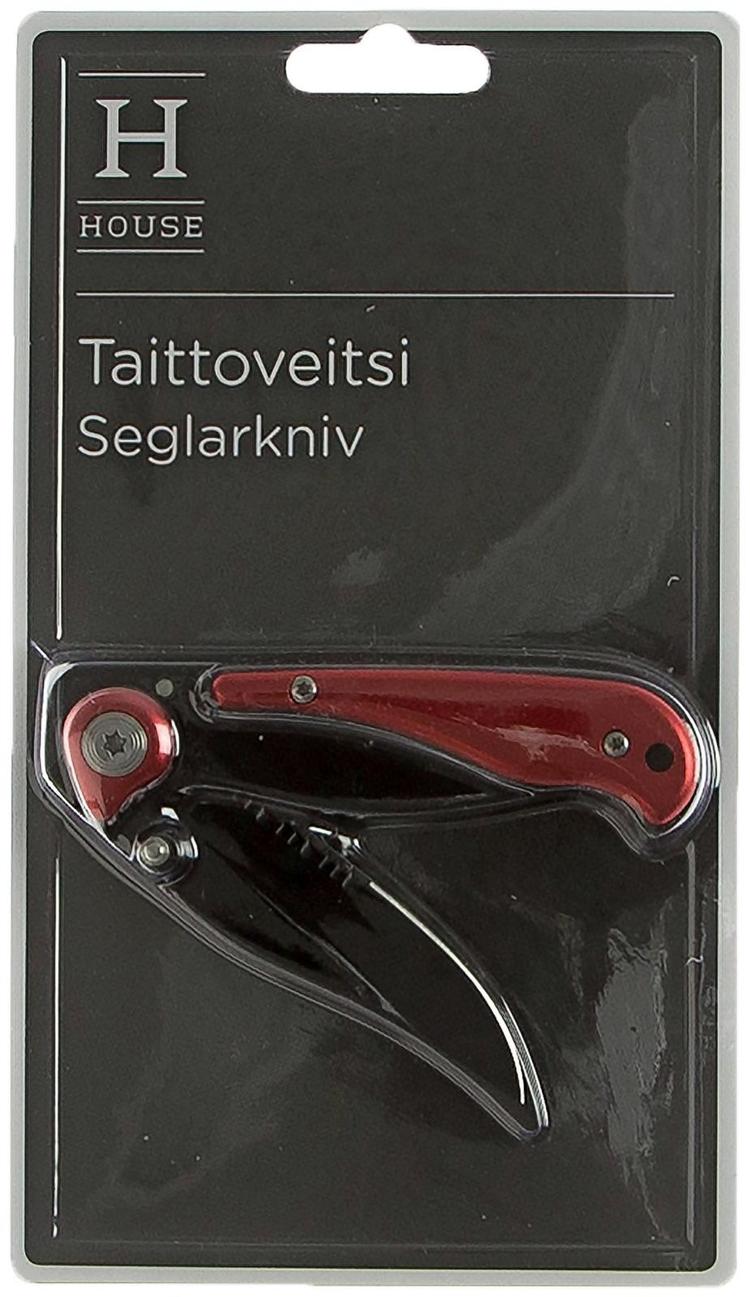 House taittoveitsi puna-musta