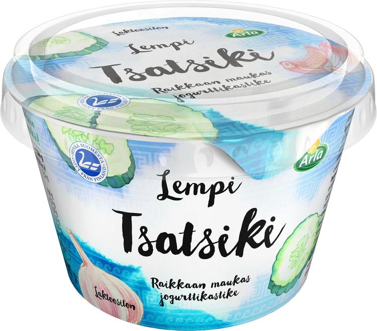 Arla Lempi Tsatsiki laktoositon jogurttikastike 180g