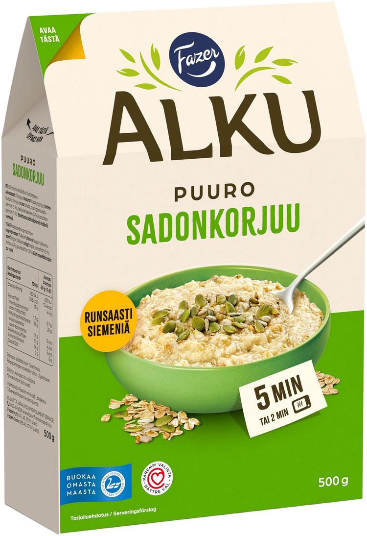 Fazer Alku Sadonkorjuupuuro 500 g