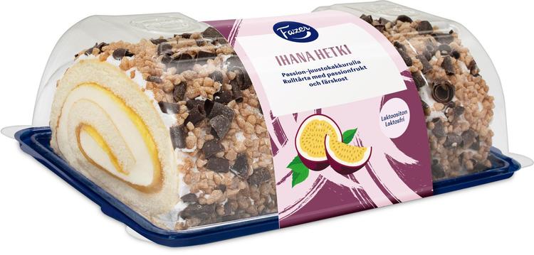 Fazer Ihana hetki passion-juustokakkurulla 485g