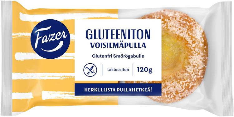 Fazer Gluteeniton Voisilmäpulla 2kpl 120g