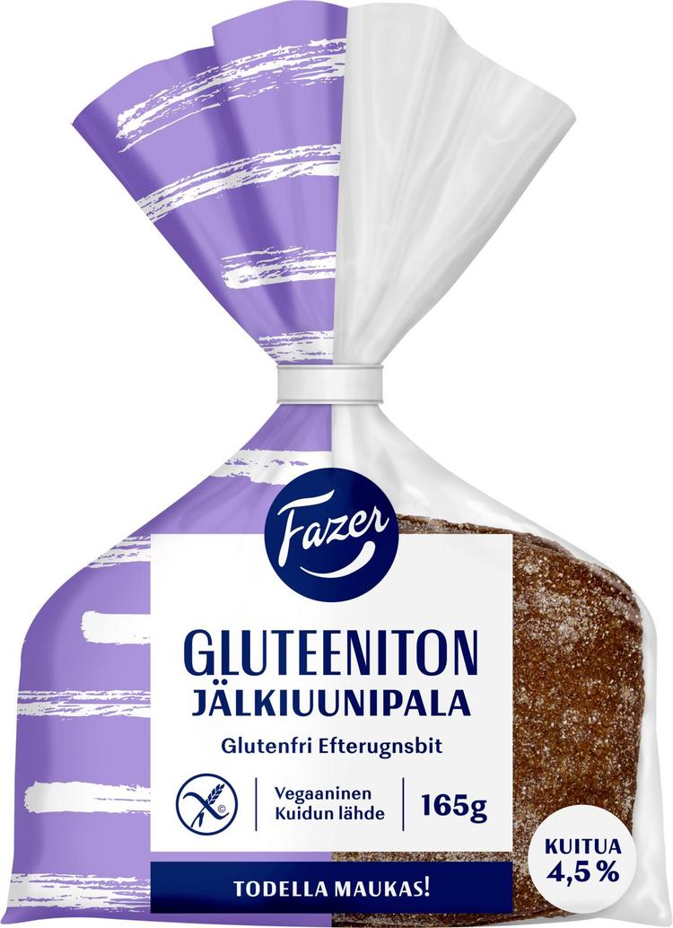 Fazer Gluteeniton Jälkiuunipala 3kpl 165g