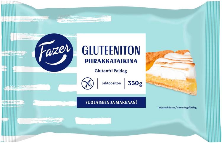 Fazer Gluteeniton Piirakkataikina 350g, pakaste