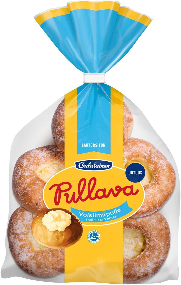 Oululainen Pullava Voisilmäpulla 5kpl 270g