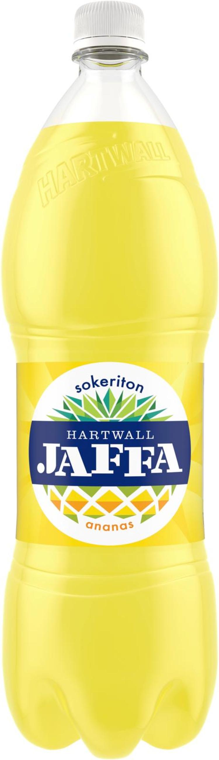 Hartwall Jaffa Ananas Sokeriton virvoitusjuoma 1,5 l