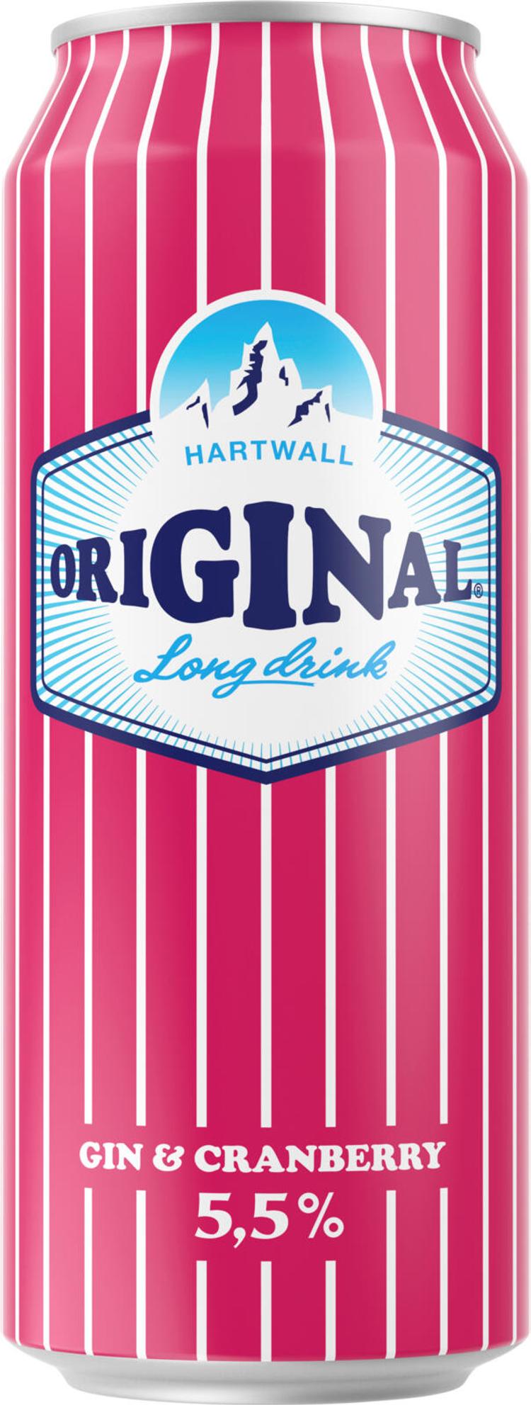 Hartwall Original Long Drink Cranberry 5,5% 0,5 l