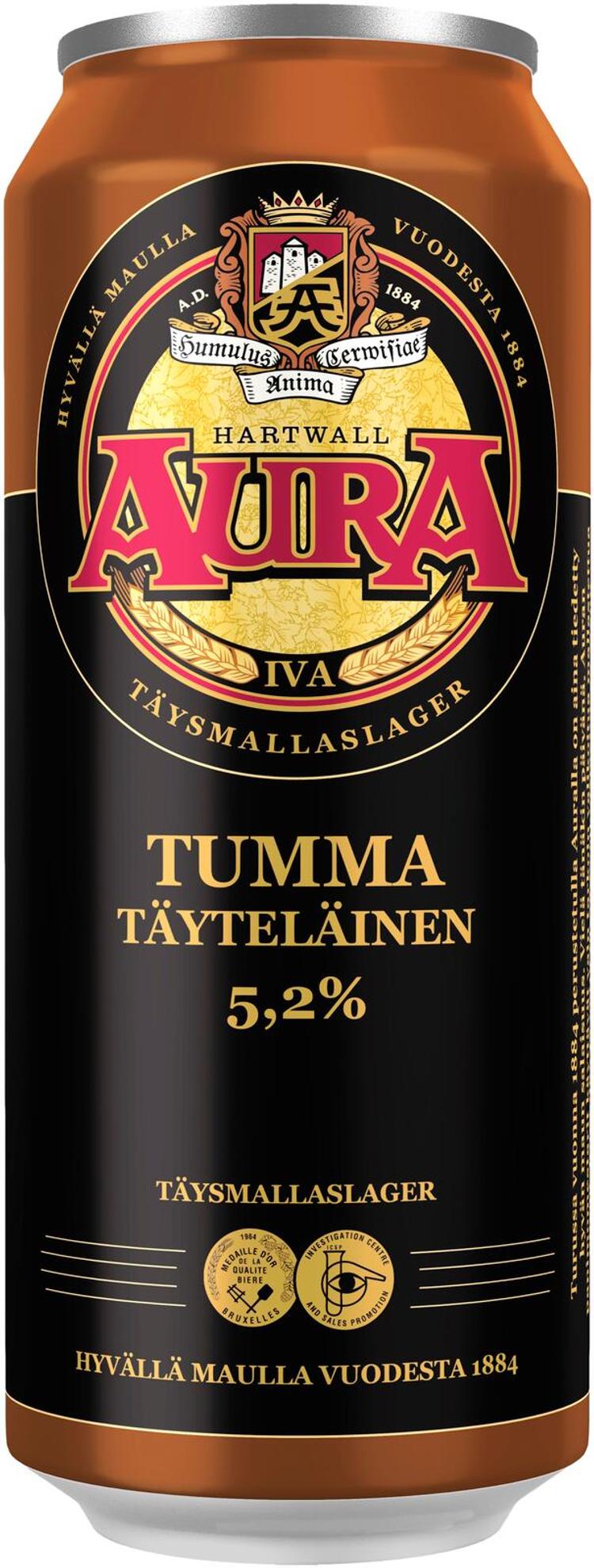 Aura Tumma olut 5,2% 0,5 l