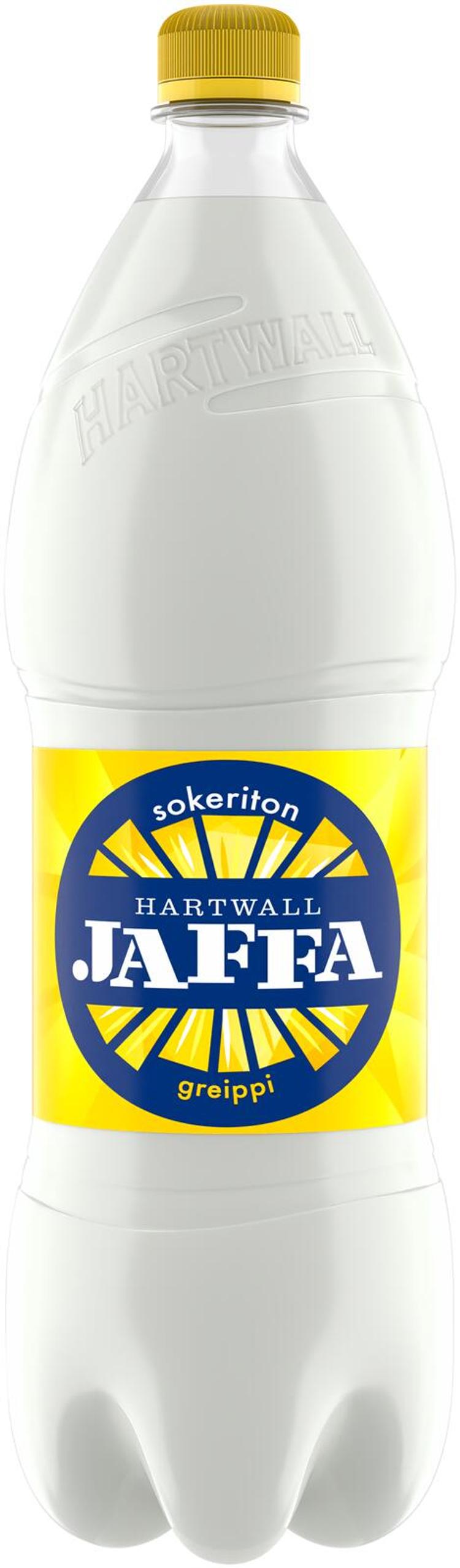 Hartwall Jaffa Greippi Sokeriton virvoitusjuoma 1,5 l