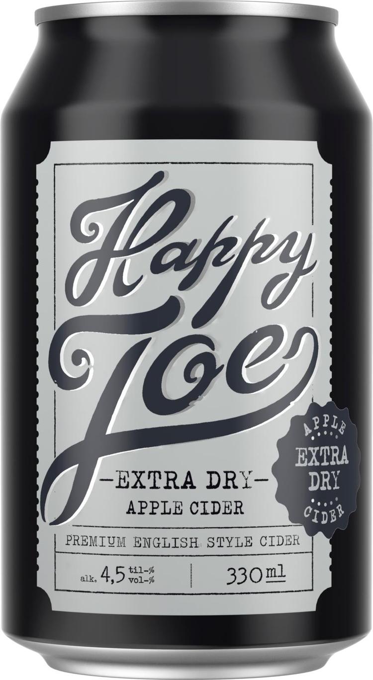 Happy Joe Extra Dry Apple siideri 4,5% 0,33 l