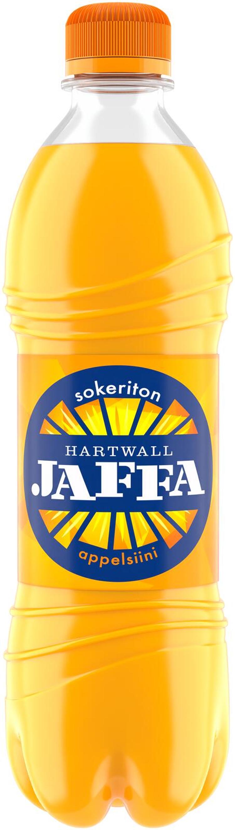 Hartwall Jaffa Appelsiini Sokeriton virvoitusjuoma 0,5 l