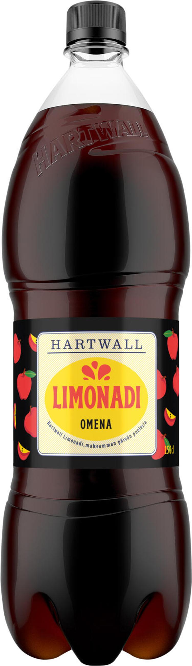 Hartwall Limonadi Omena virvoitusjuoma 1,5 l