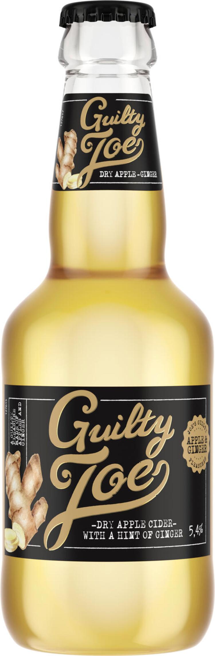 Happy Joe Guilty Joe Dry Apple with a hint of Ginger siideri 5,4% 0,275 l
