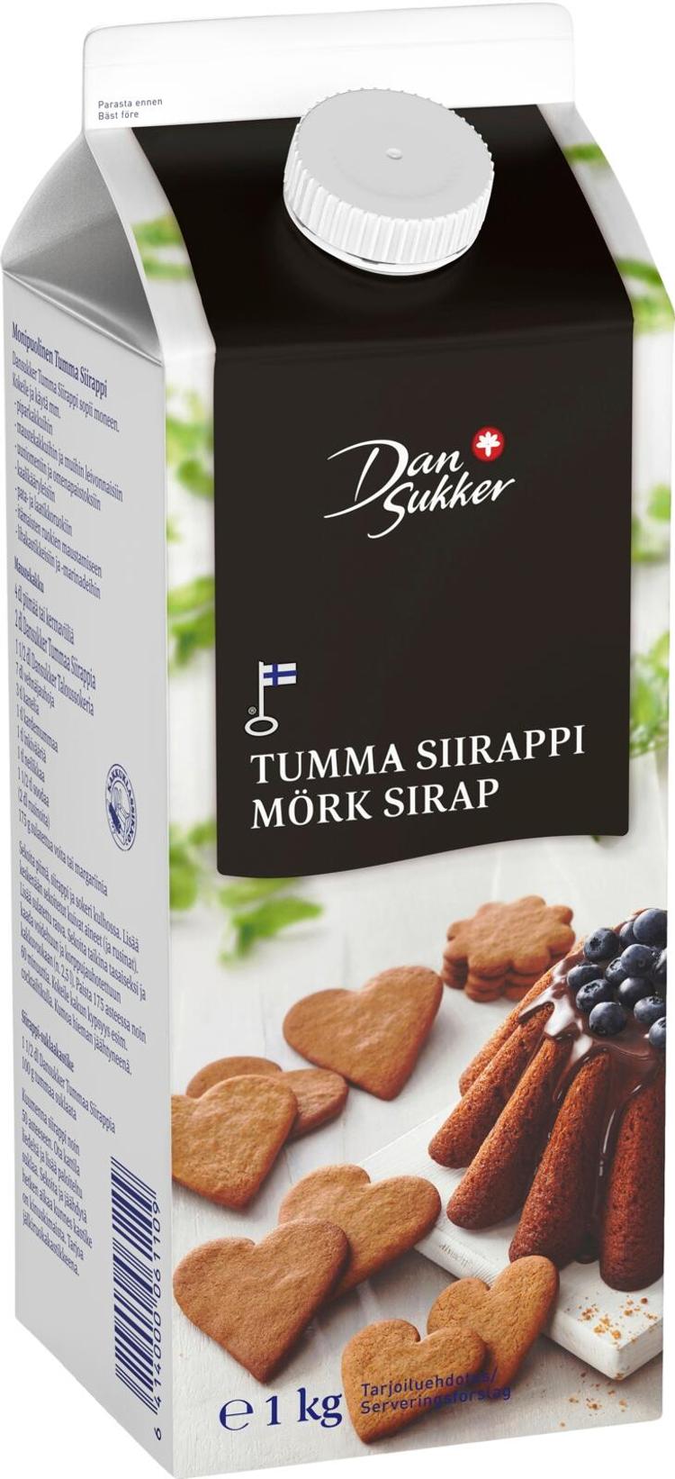 Dansukker Tumma Siirappi 1kg