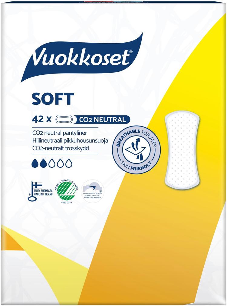 Vuokkoset Soft pikkuhousunsuoja 42 kpl