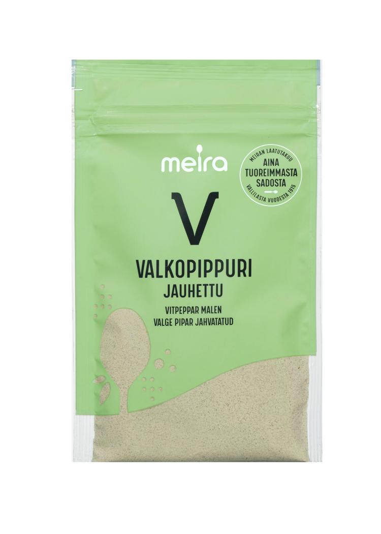 Meira Valkopippuri jauhettu 31g