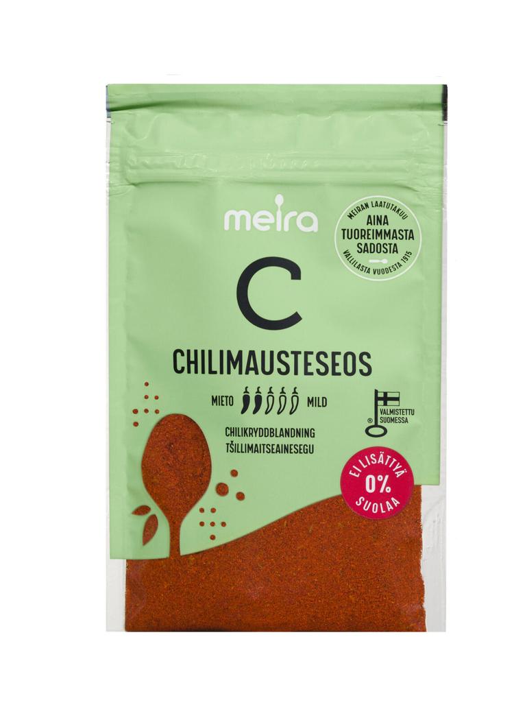 Meira Chilimausteseos ei lisättyä suolaa 24g