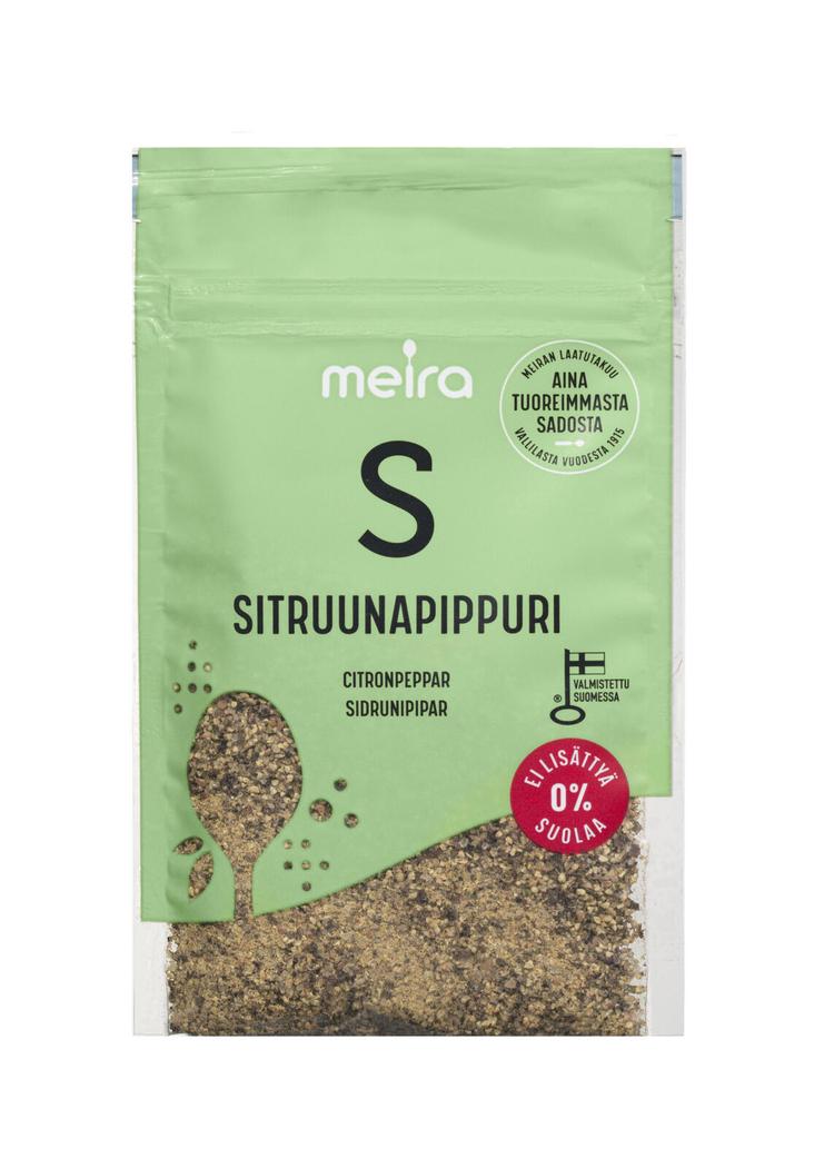 Meira Sitruunapippuri ei lisättyä suolaa 32g