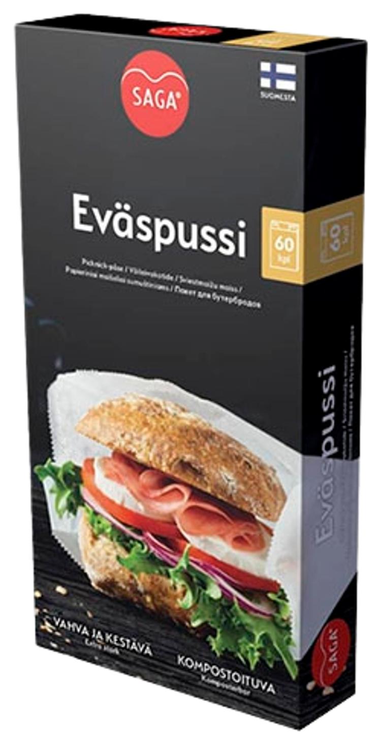 SAGA Eväspussi 60 kpl