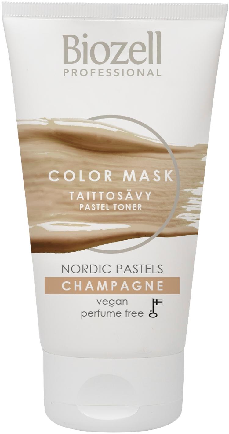 Biozell Professional Color Mask Nordic Pastels Taittosävy Champagne 150ml