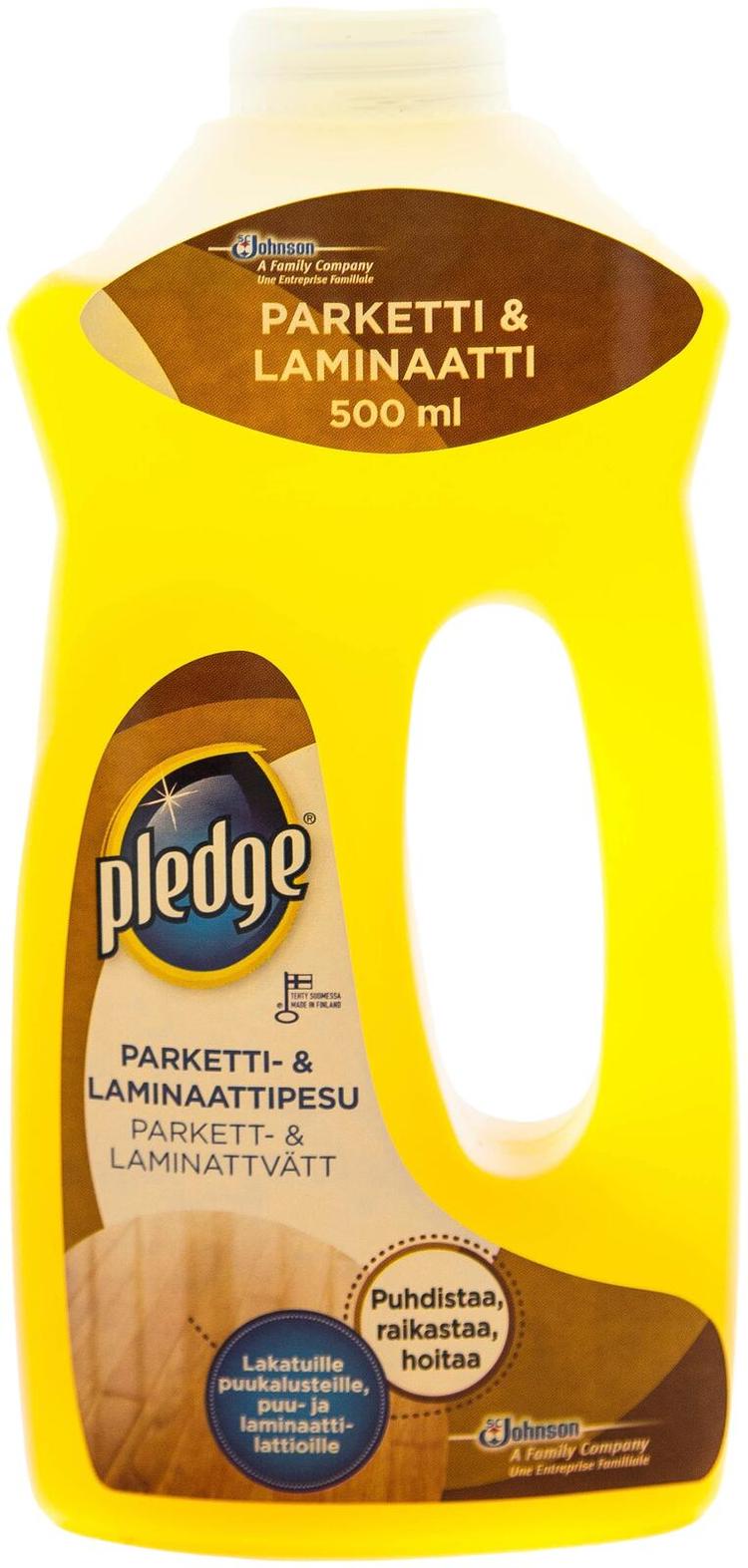 Pledge 500ml parketti&laminaattipesu lattianpuhdistusaine