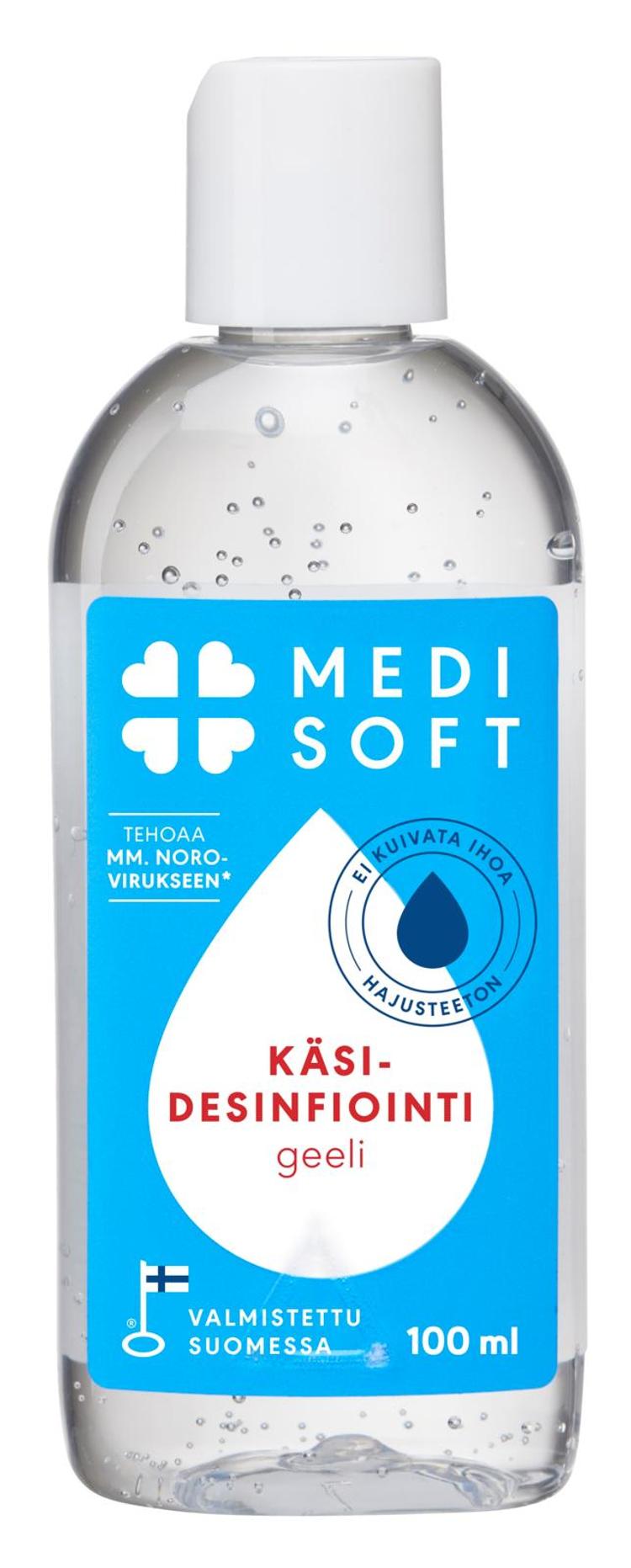 Medisoft 100ml Käsidesinfiointigeeli