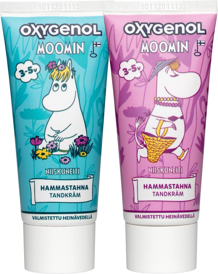 Oxygenol Muumi 50ml Niiskuneiti 3-5-vuotiaat ksylitoli ...