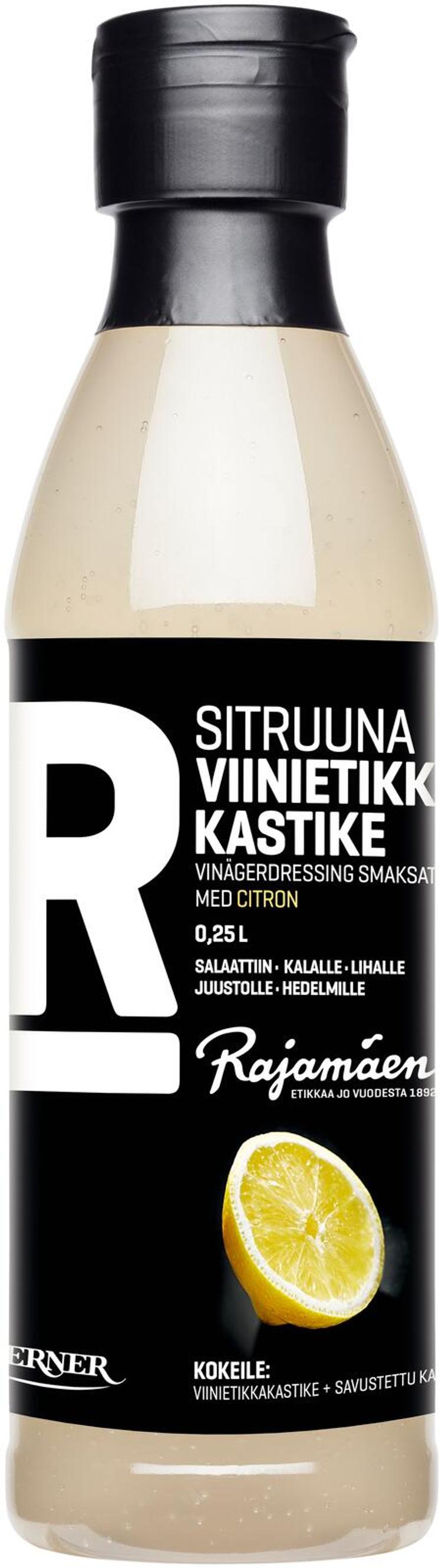 Rajamäen 0,25l Sitruunaviinietikkakastike