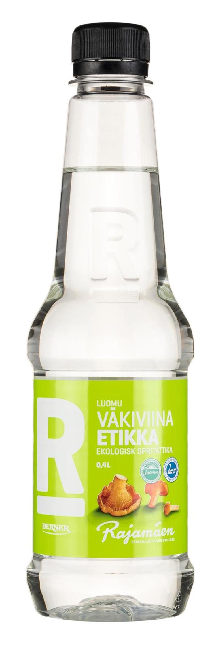 Rajamäen 0,4l Luomu väkiviinaetikka