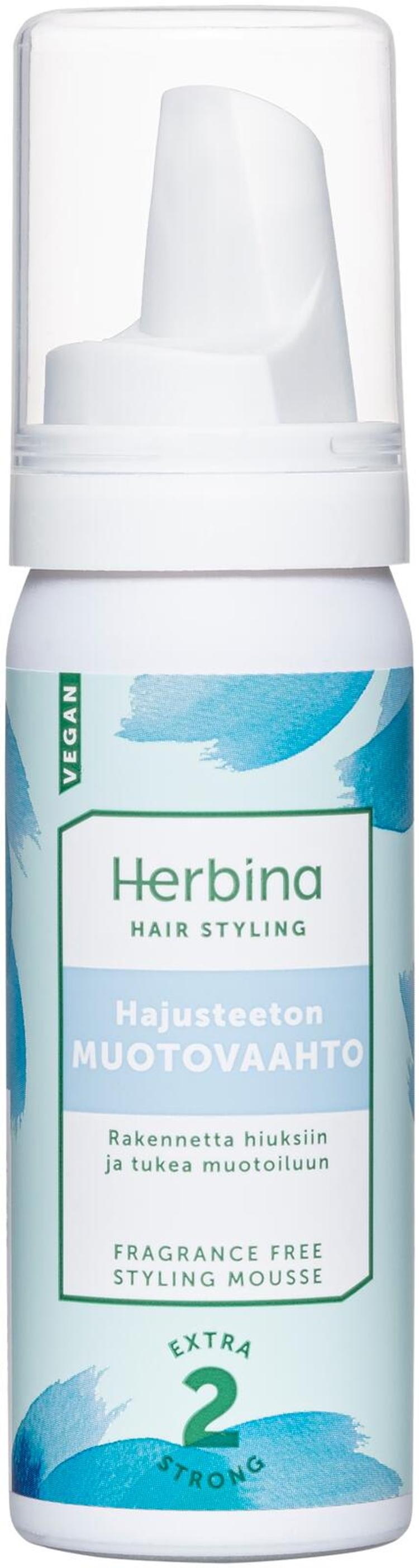 Herbina 50ml Hajusteeton muotovaahto