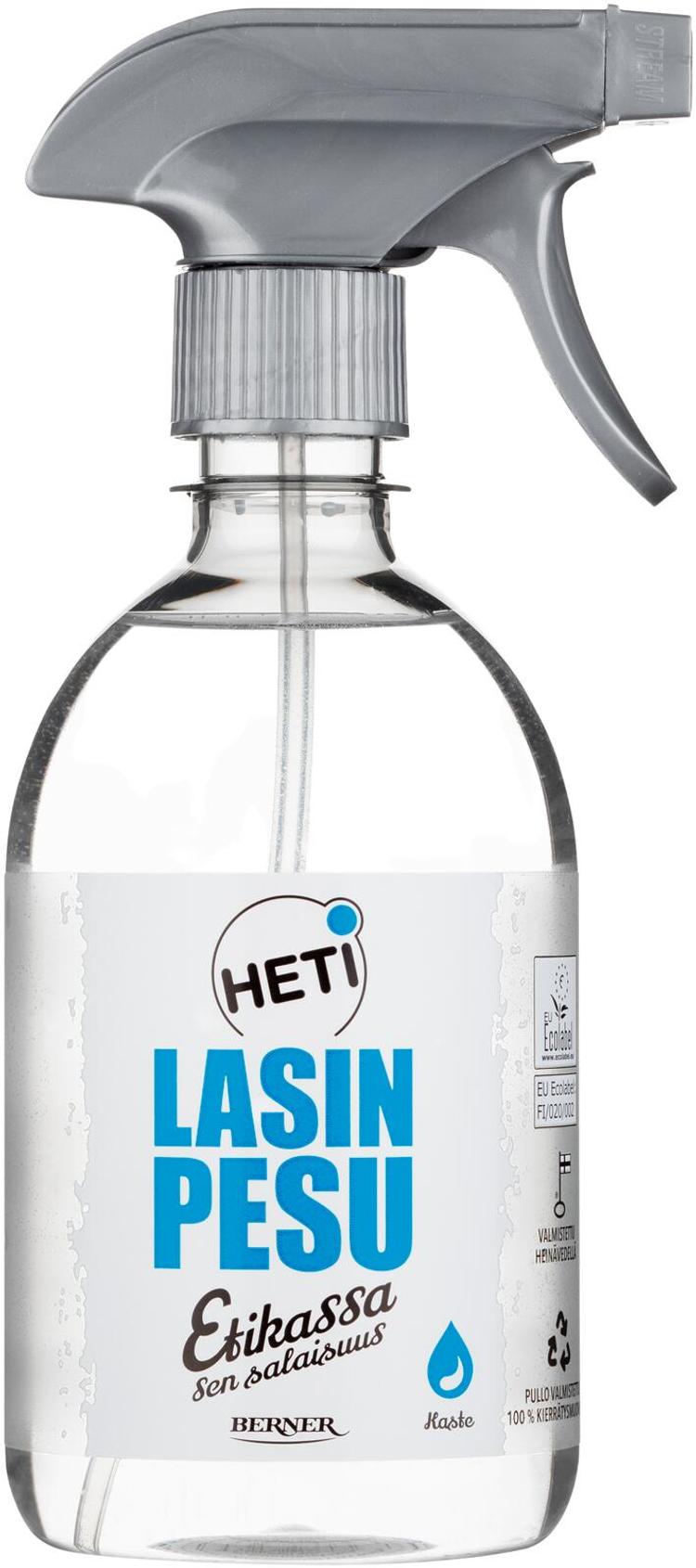 Heti 500ml lasinpesuaine