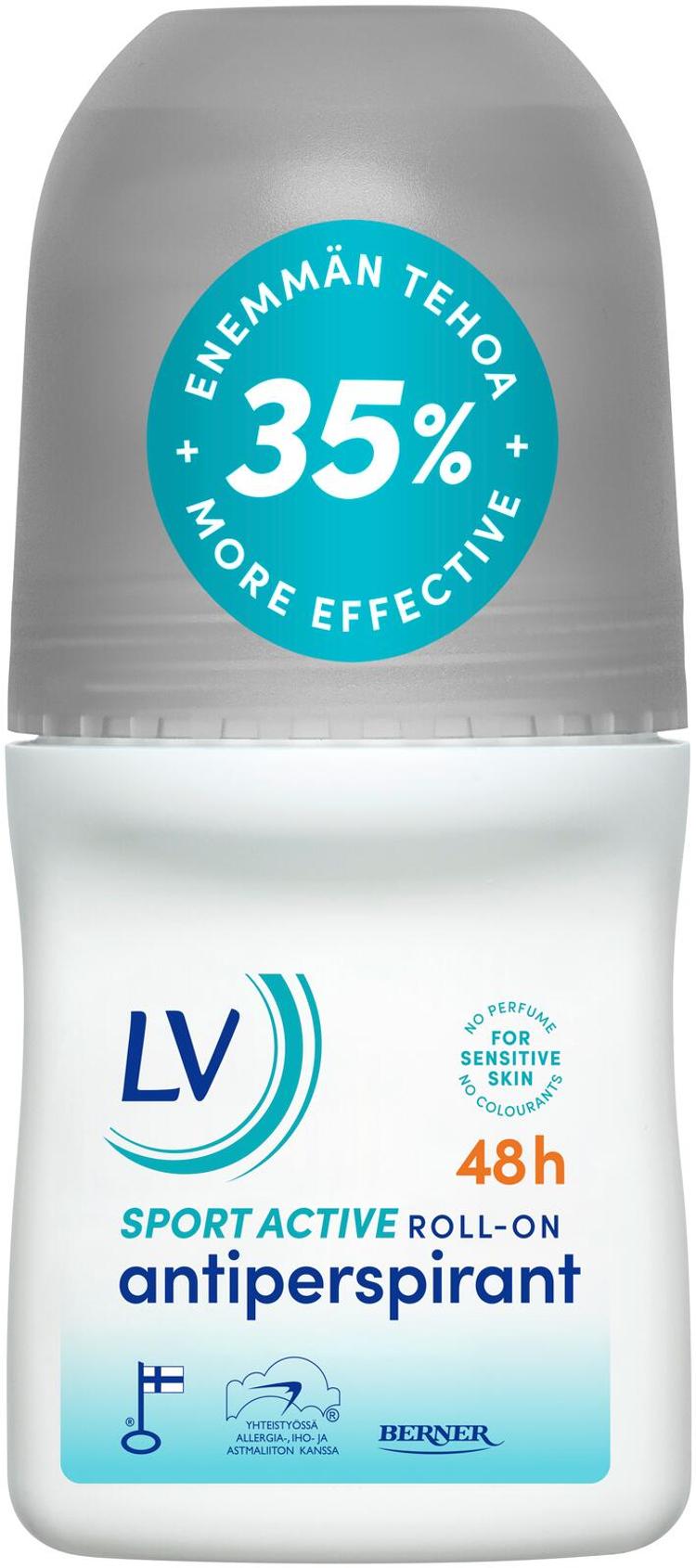 LV 50ml active sport roll-on antiperspirantti 48h