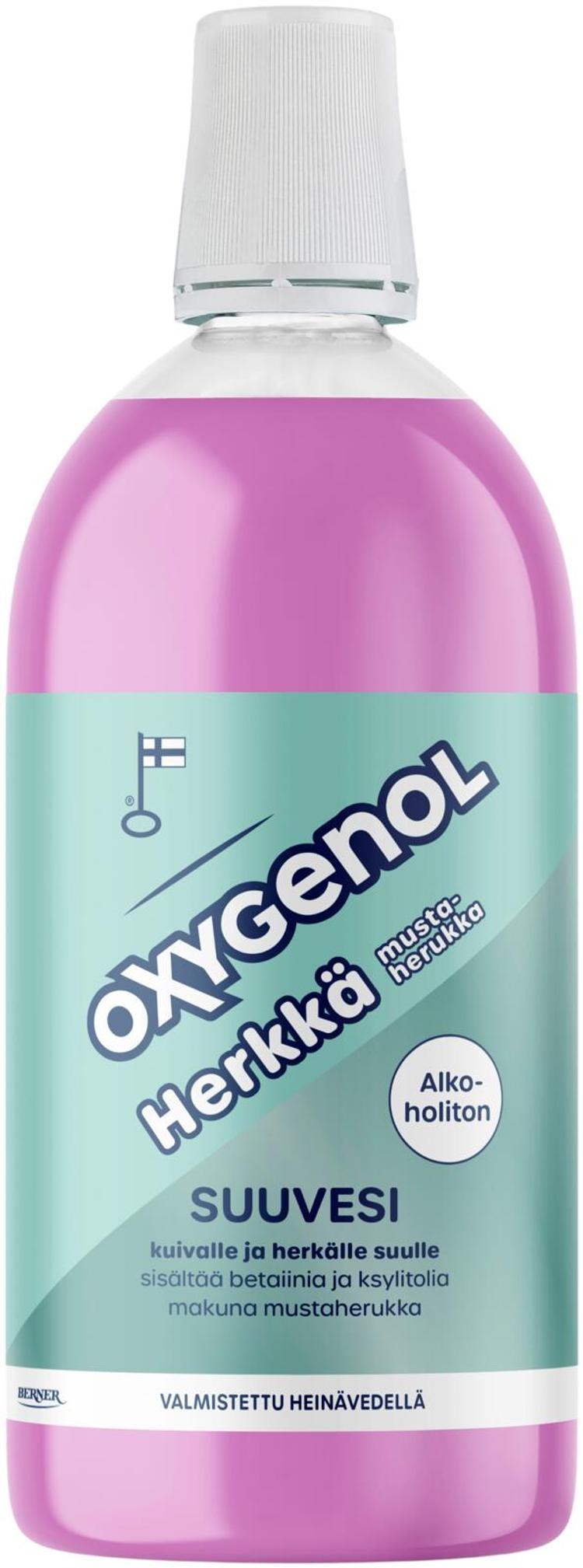 Oxygenol 500ml Herkkä suuvesi