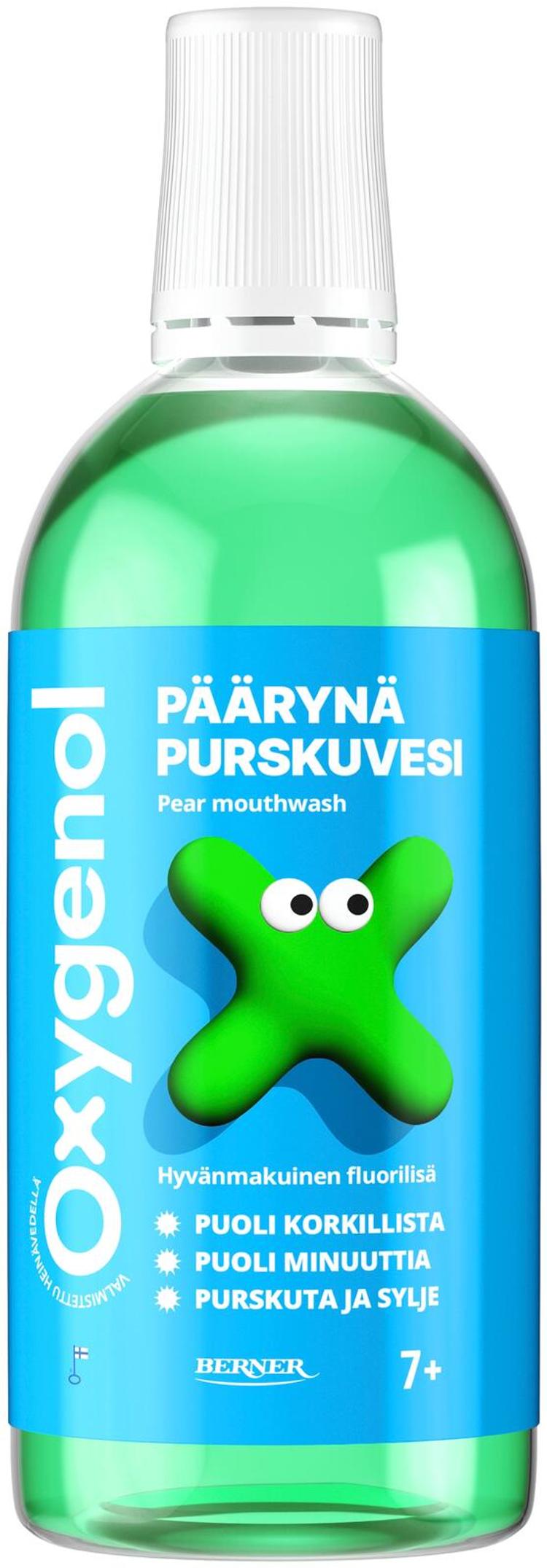 Oxygenol 500ml purskuvesi päärynä 7+