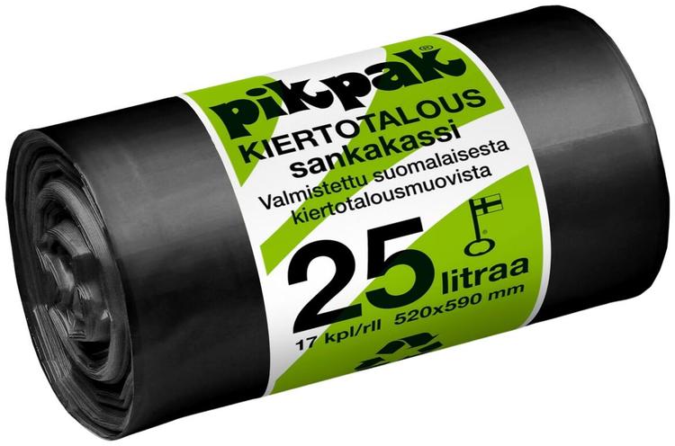 PikPak kiertotalous sankakassi 25L