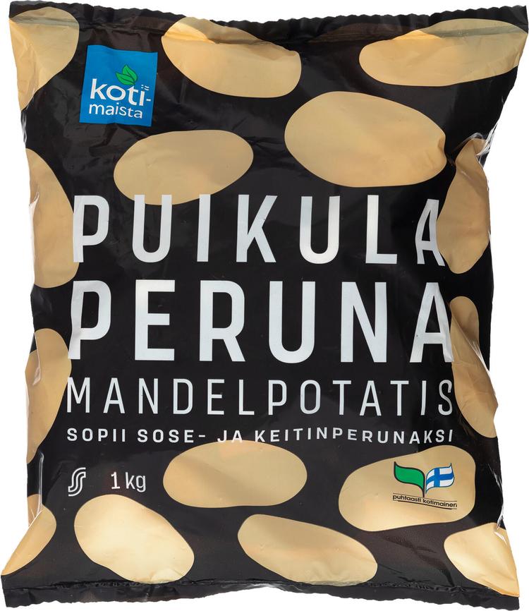 Kotimaista puikulaperunapussi 1 kg