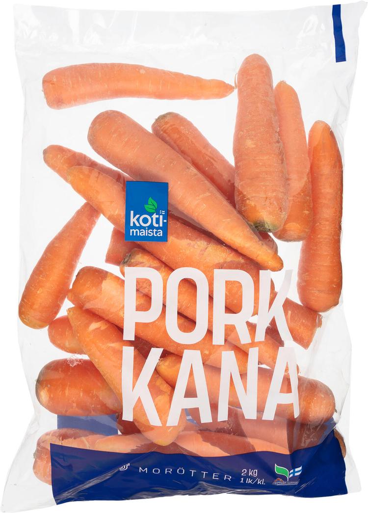 Kotimaista suomalainen porkkana 2 kg