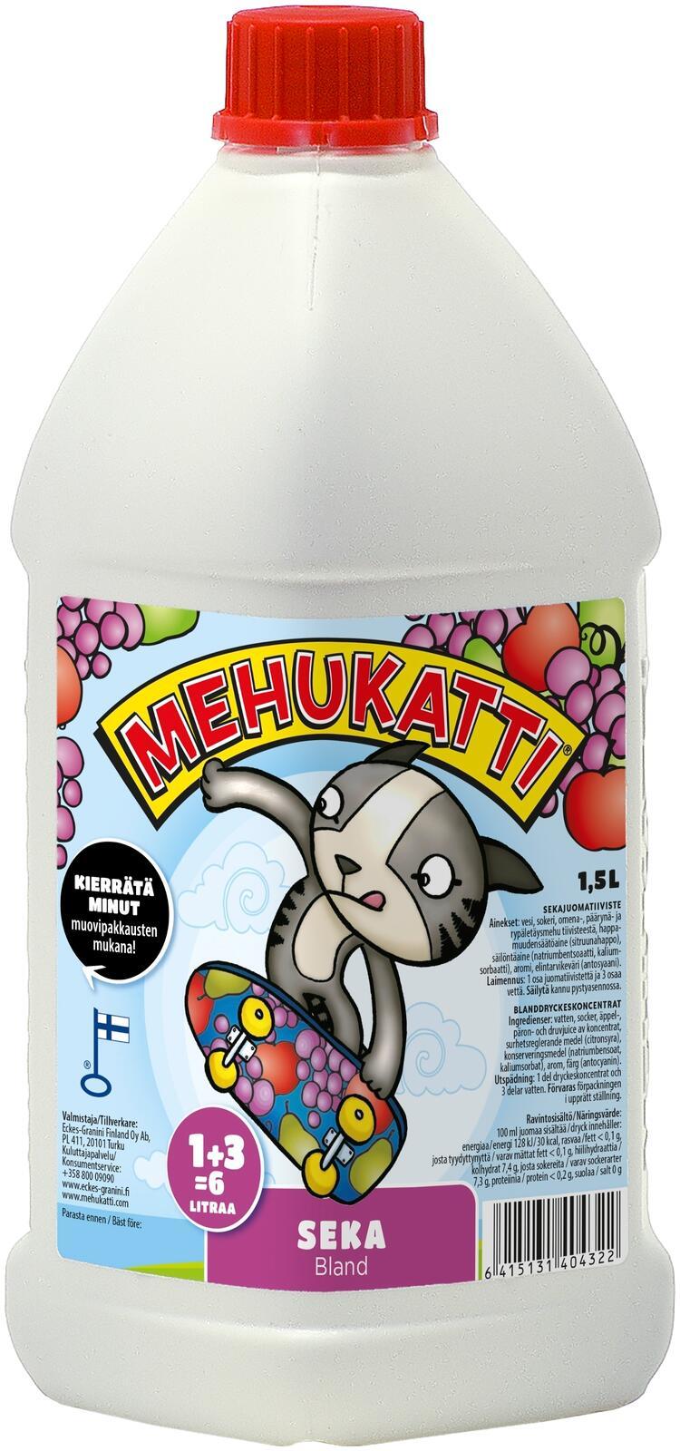 Mehukatti Sekamehujuomatiiviste 1+3 1,5 L