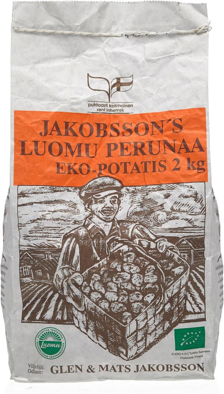 Jakobsson's luomu perunaa 2kg pussi