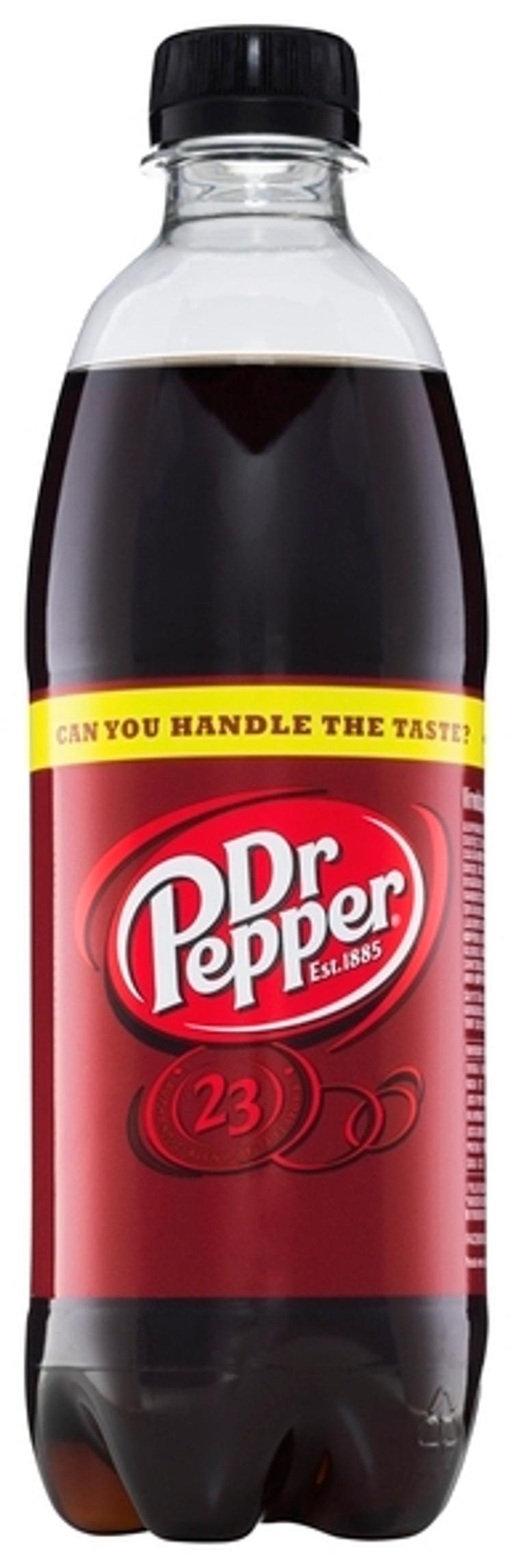 Dr Pepper Original virvoitusjuoma muovipullo 0,5 L