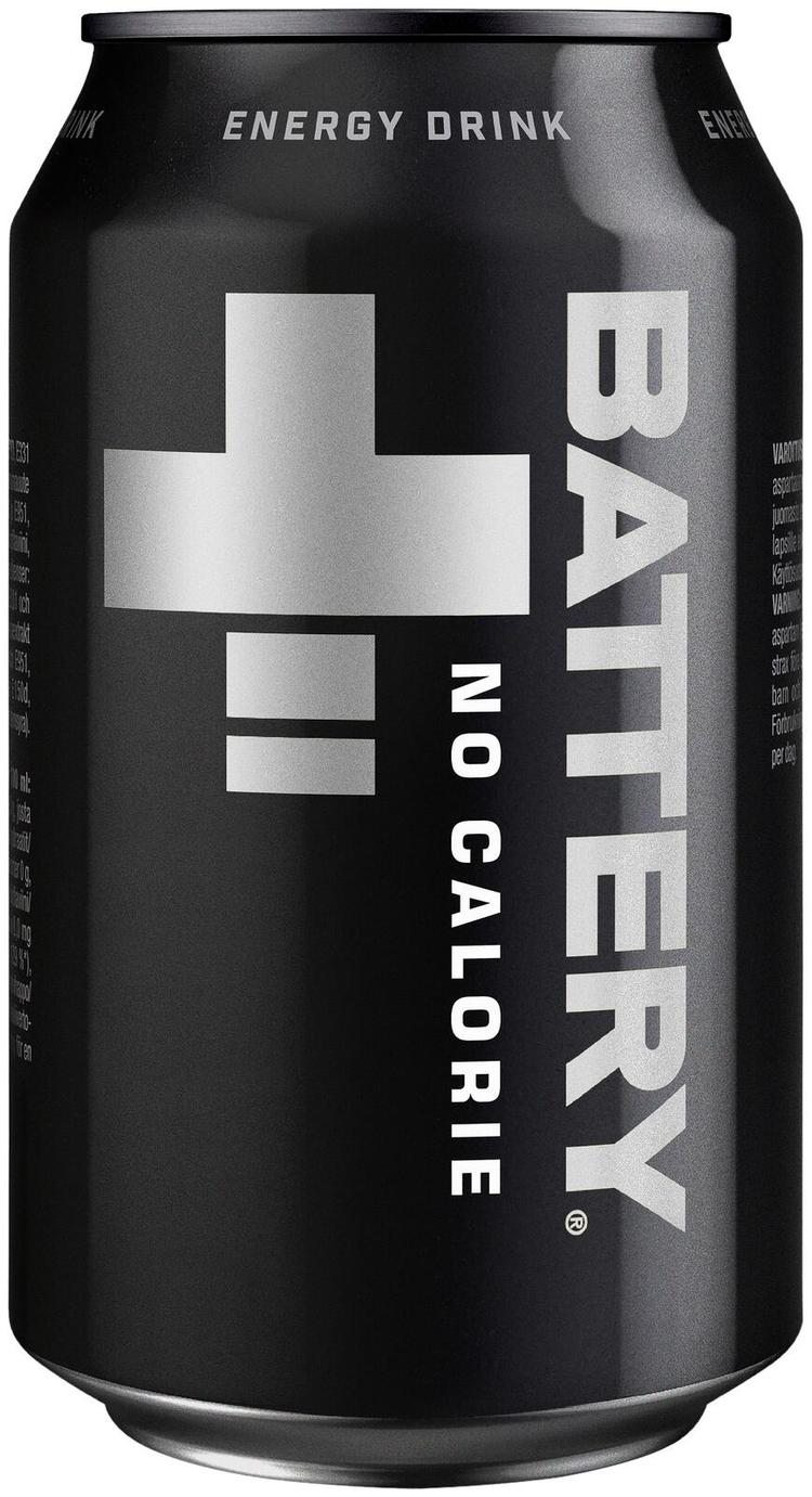 Battery No Calorie energiajuoma tölkki 0,33 L