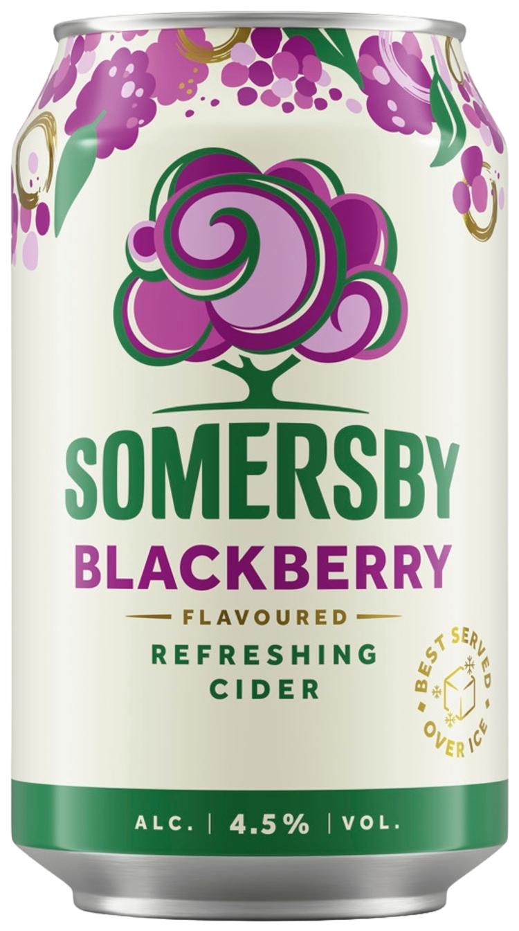 Somersby Blackberry siideri 4,5 til-% tölkki 0,33 L