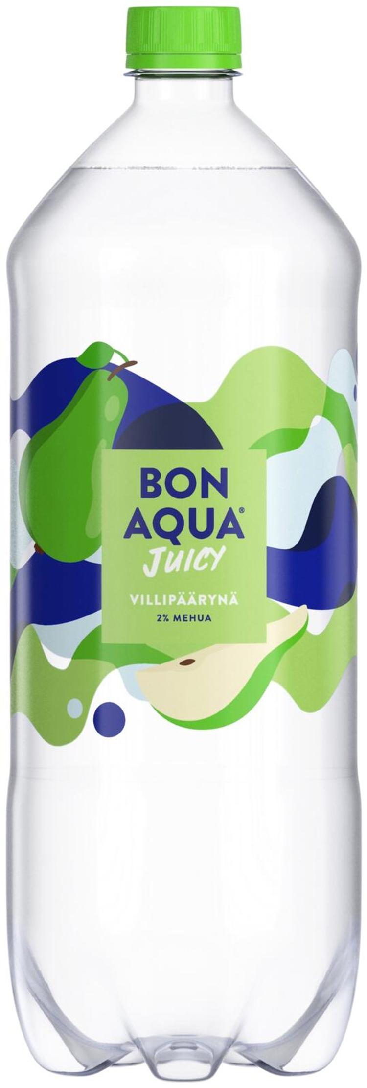 Bonaqua Juicy Villipäärynä Hiilihapollinen juoma PET 1.5L