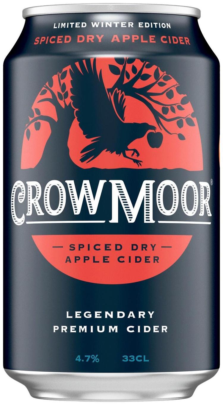 Crowmoor Spiced Dry Apple siideri 4,7% 0,33L