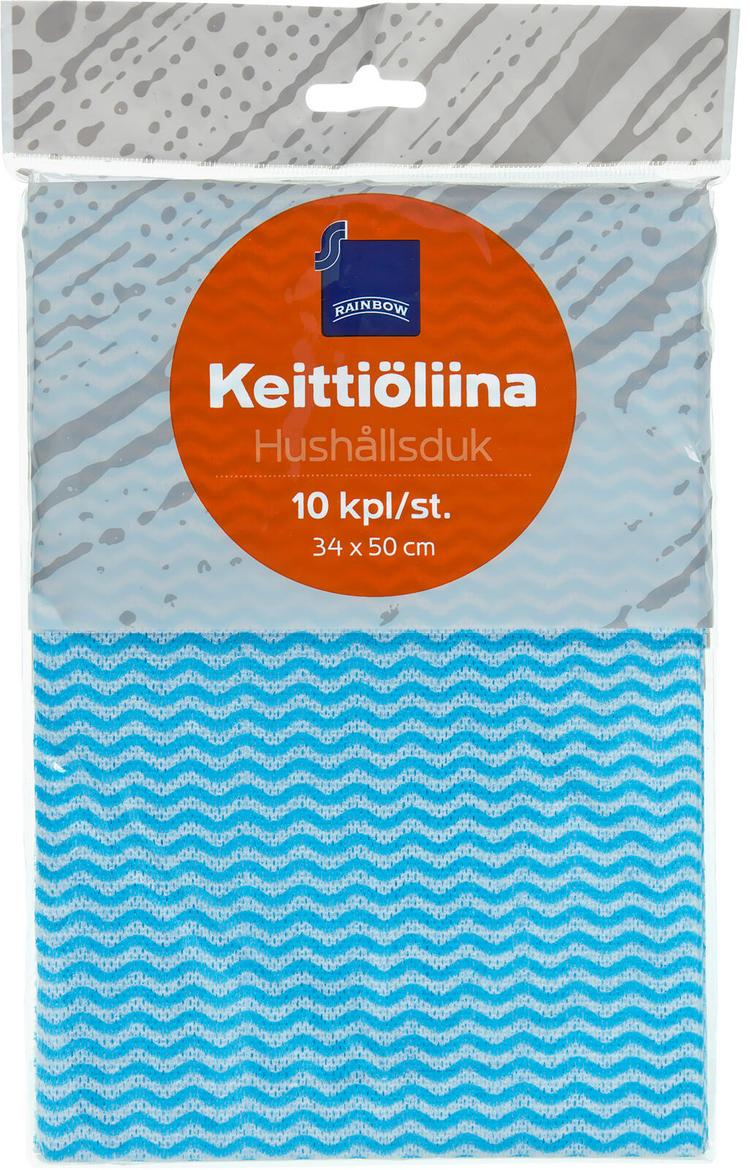 Rainbow keittiöliina 10kpl