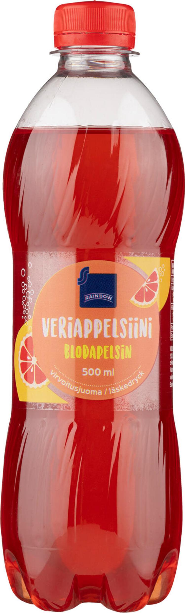 Rainbow veriappelsiini virvoitusjuoma 0,5l