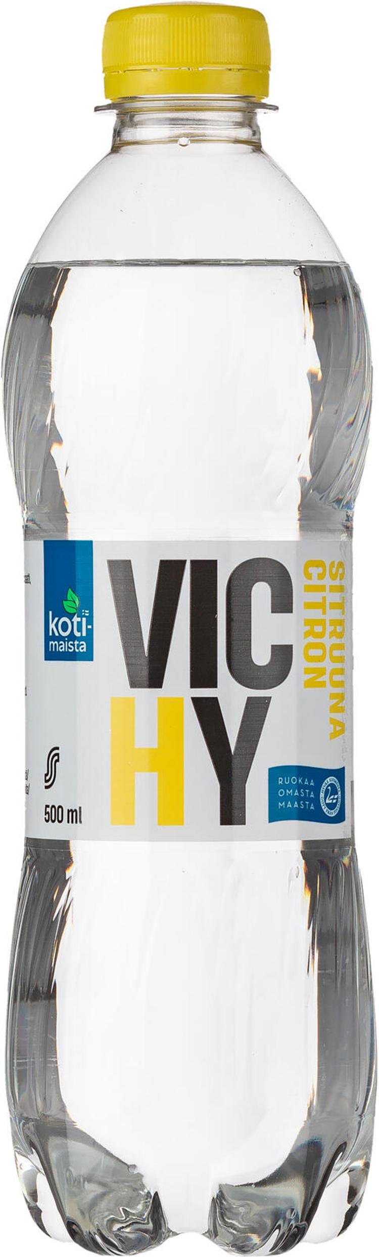 Kotimaista sitruuna vichy kivennäisvesi 0,5l