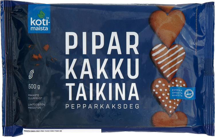 Kotimaista 500 g Piparkakkutaikina, laktoositon maidoton, pakaste |  S-kaupat ruoan verkkokauppa