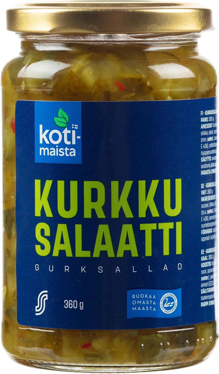 Kotimaista 360 g Kurkkusalaatti