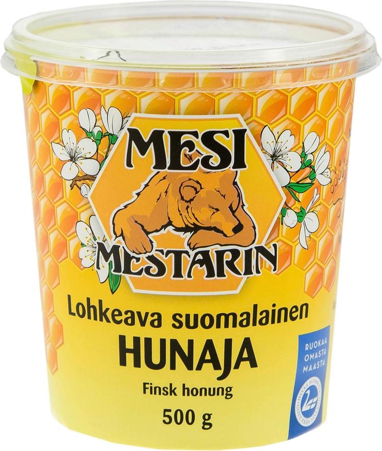 Mesimestarin hunaja 500g lohkeava