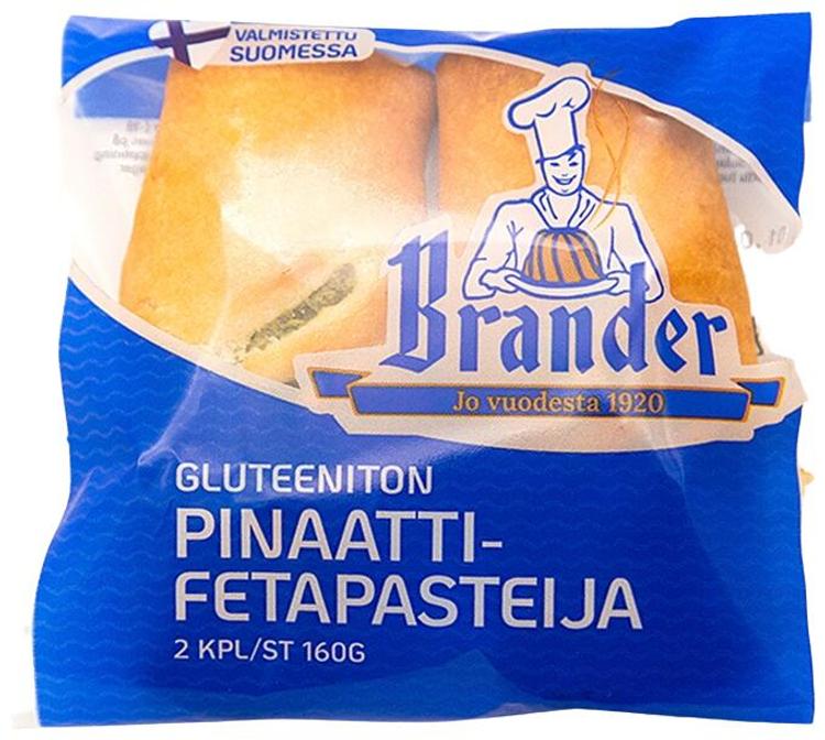 Brander pinaatti-fetapasteija gton 2 kpl/160g PA